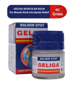 Geliga Muscular Balm Muscular Pain Neck Join Sprain Relief Repeated Heat 40gr