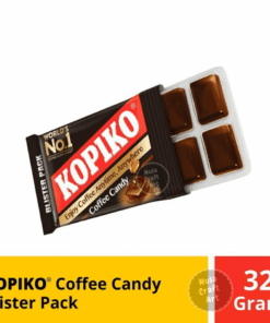 KOPIKO Coffee Candy Blister Pack - 2 PACK @ 38 gram (8 pcs / blister)