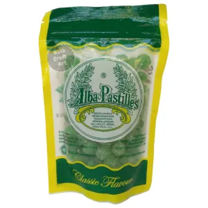 Alba Pastilles Mint Menthol Candy Classic Vintage Flavour 100gr