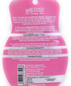 Alternative view of Miranda JOJOBA Oil Hair Vitamin with Argan Oil for Damaged Hair 1 Blister @6pcs