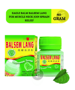 Cap Lang Eucalyptus Balm Muscular Pain Neck Joint Sprain Relief Repeated Heat