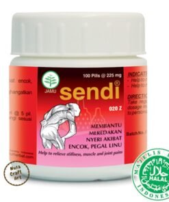 Jamu Sendi Borobudur Natural Ingredients Herbal For Stiffness, Gout & Joint Pain