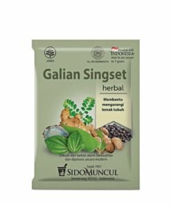 Alternative view of SIDOMUNCUL Jamu Galian Singset Herbal Weight Loss Body Fat 10's