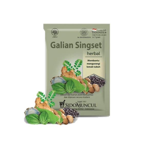 SIDOMUNCUL Jamu Galian Singset Herbal Weight Loss Body Fat 10's - Image 4