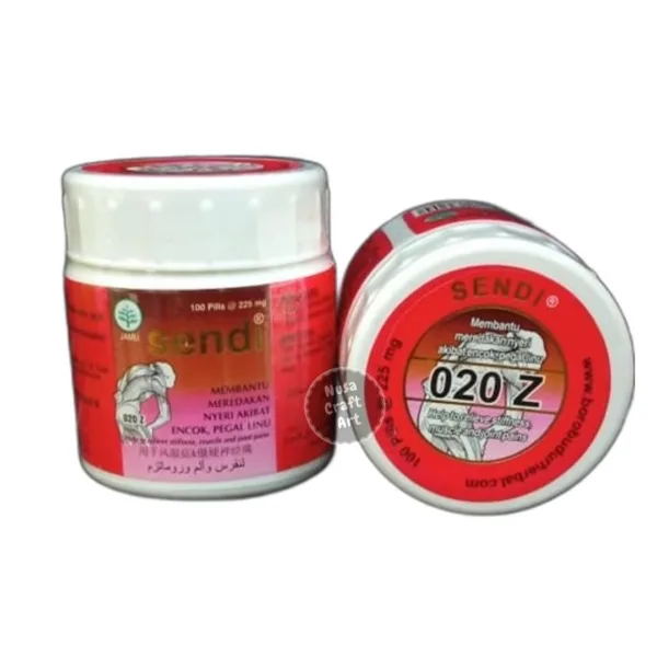 Jamu Sendi Borobudur Natural Ingredients Herbal For Stiffness, Gout & Joint Pain - Image 3