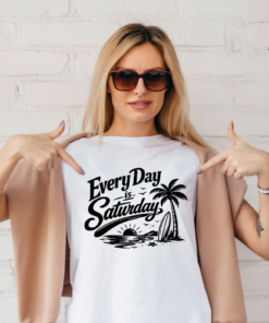 Every Day Is Saturday Retro Beach Vacation Vibes
